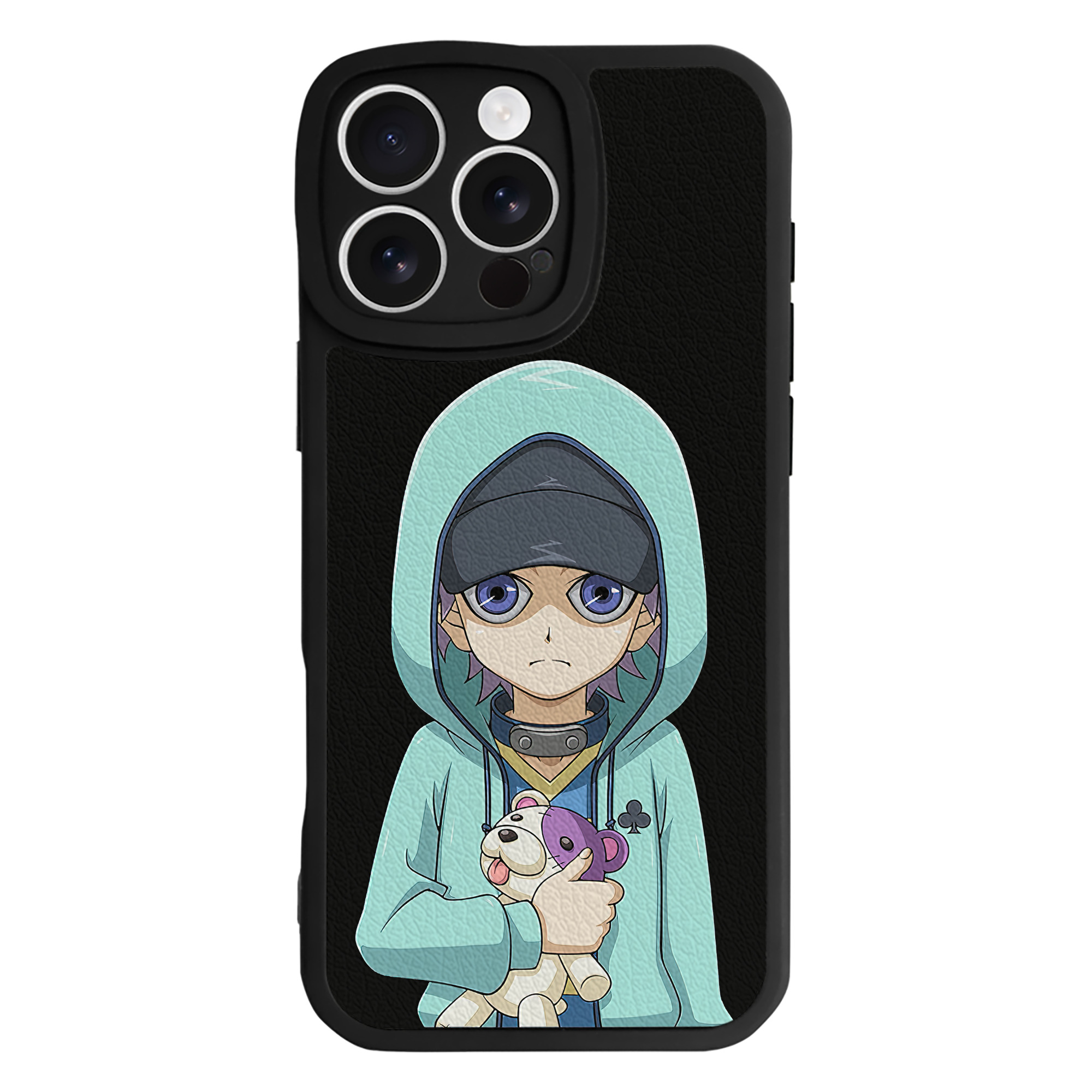 遊☆戯☆王 Yu-Gi-Oh! 【iPhone 16シリーズ対応】シリコンスマホケース（レザー調） 材質：シリコン